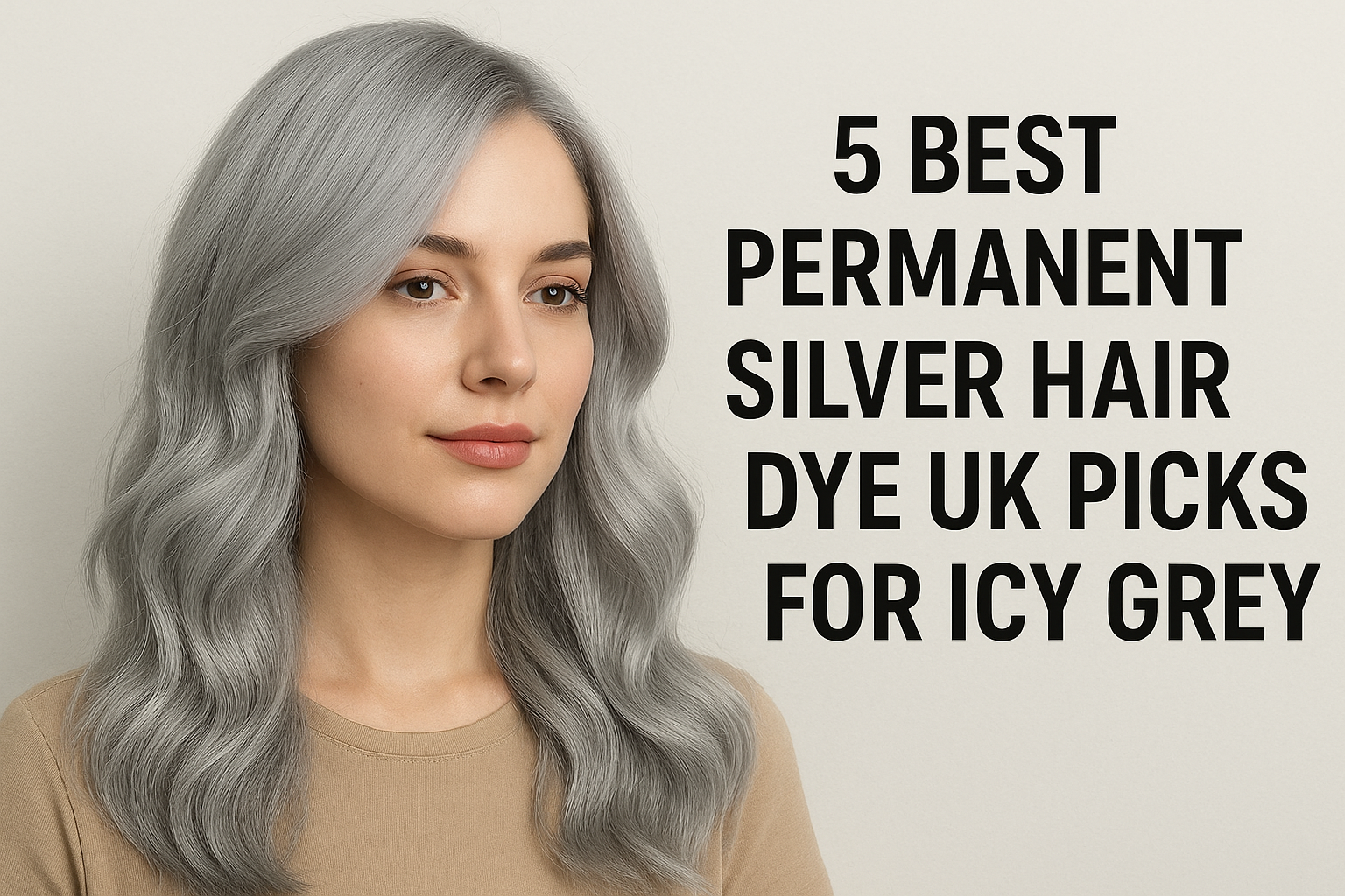 5 Best Permanent Silver Hair Dye UK Picks For Icy Grey